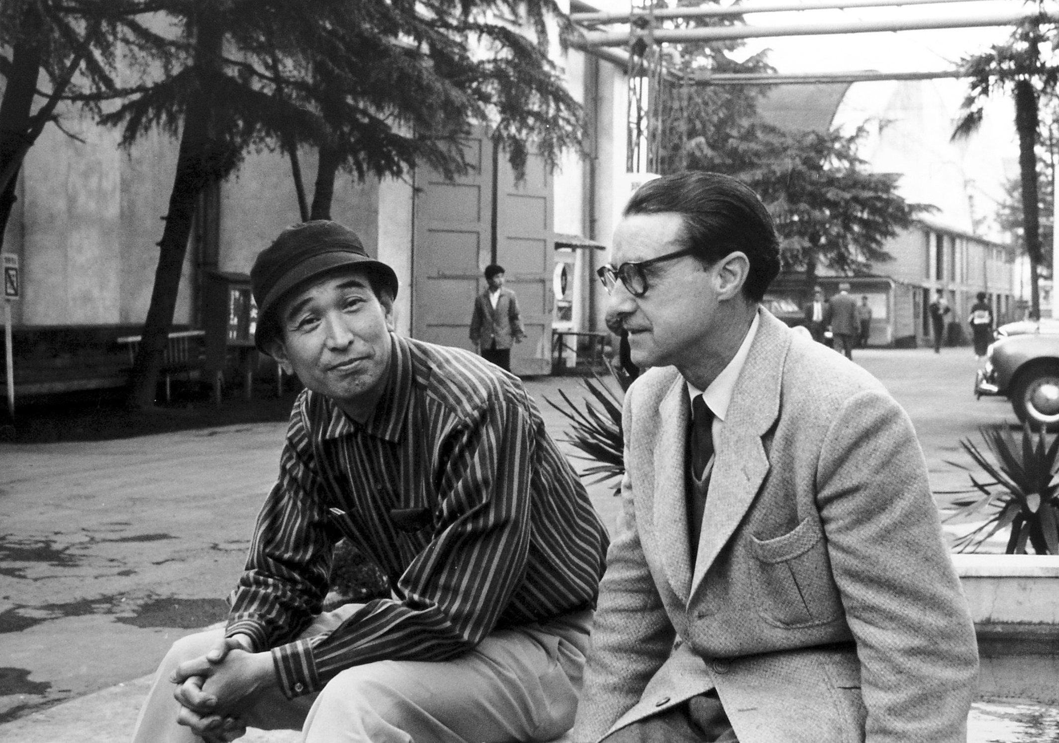 José Suárez con Kurosawa José Suárez con Kurosawa